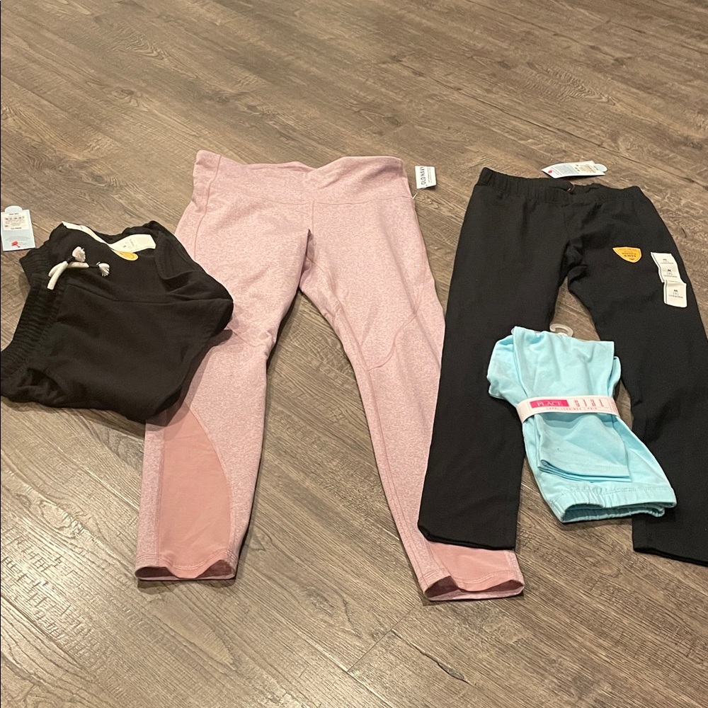 Target Pink and Black Kids Leggings Set